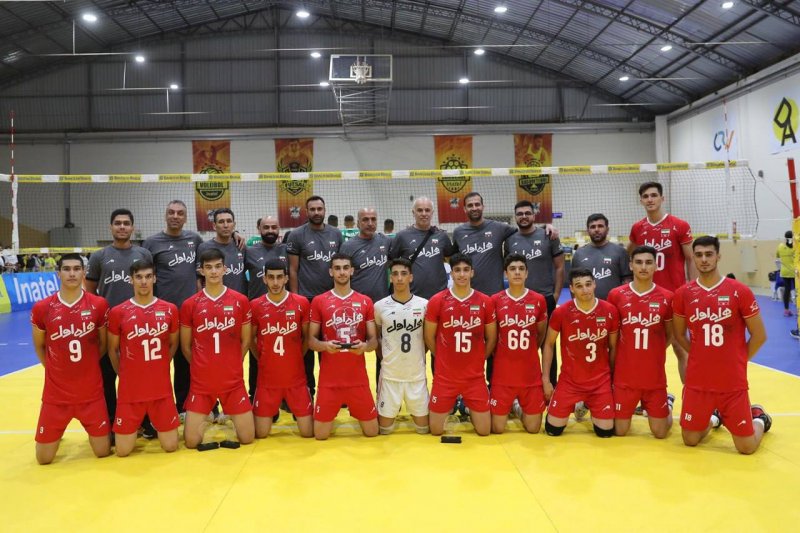 والیبال نوجوانان ایران شاهکاری بی نظیر را به رخ جهانیان کشانید